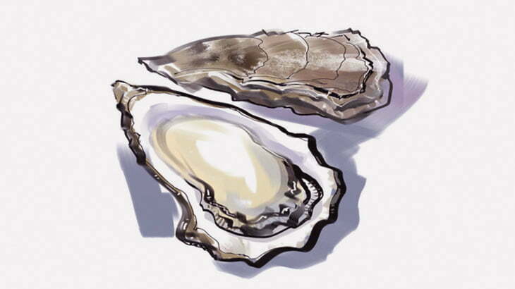 生牡蠣を食べようとしたら何か入ってた･･･（動画）