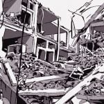 能登半島地震の被害甚大。建物が倒壊した街（動画）