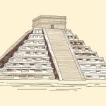登ることを禁止されたマヤのピラミッドに登った男、叱られる（動画）