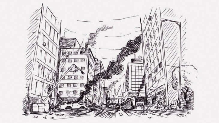 大地震の前と後を比較したトルコの都市アンタキヤ（動画）