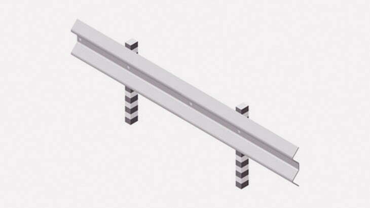 【閲覧注意】事故に遭った男、ガードレールに埋まってしまう･･･（動画）