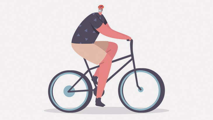 オジサン「ジェットエンジン搭載した自転車で走ってみた」（動画）