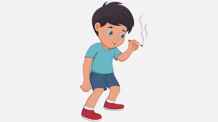 【中国】タバコを吸う幼い子供たち（動画）