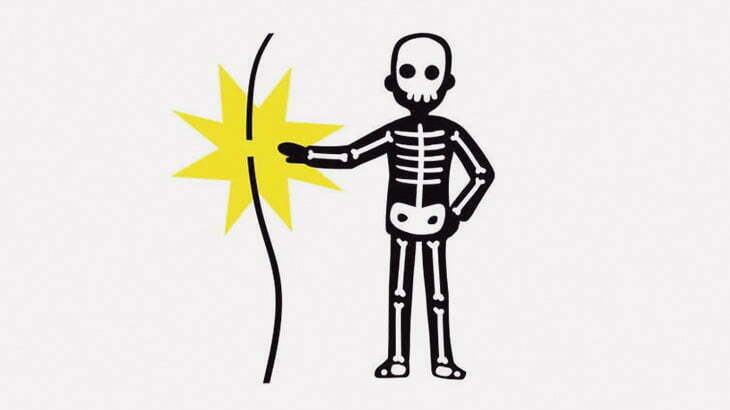 2人の男性作業員、ひっそりと感電･･･（動画）