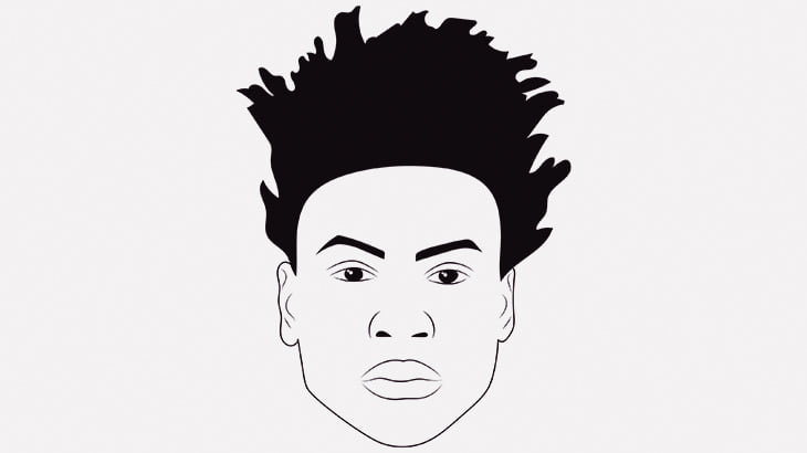 この男の髪質、すごい（動画）