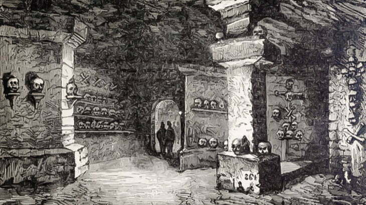 パリの地下にある大量の人骨が眠る場所「カタコンブ・ド・パリ」（動画）