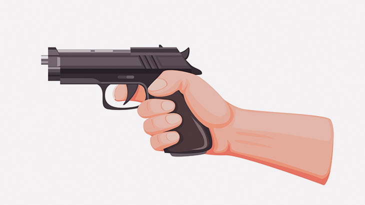 幼い男の子、目の前で父親を銃殺されてしまう（動画）