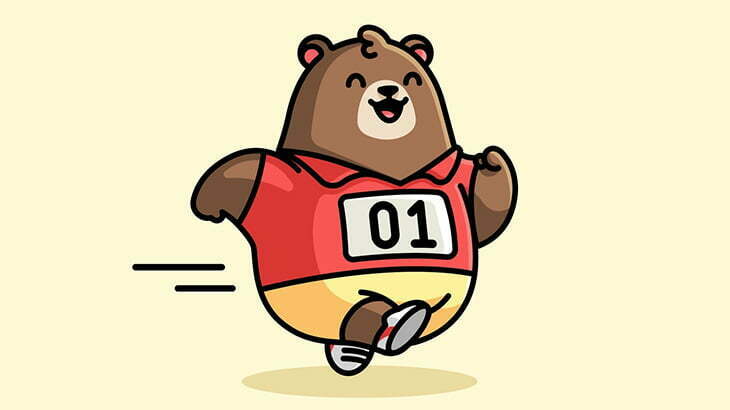 クマさん、めちゃくちゃ速い（動画）