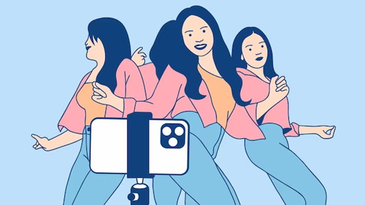 【閲覧注意】女TikToker「私の顔、ちょっと人と違うんだよねｗｗｗ」（動画）