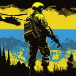 ウクライナ兵、ヘッドショットをギリギリ回避（動画）