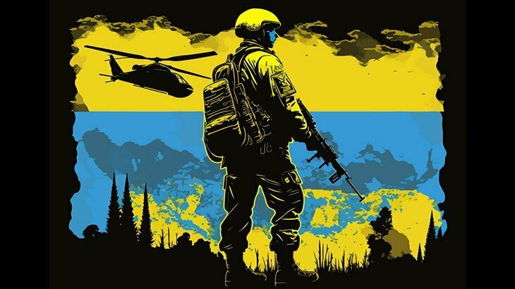 ウクライナ兵、ヘッドショットをギリギリ回避（動画）