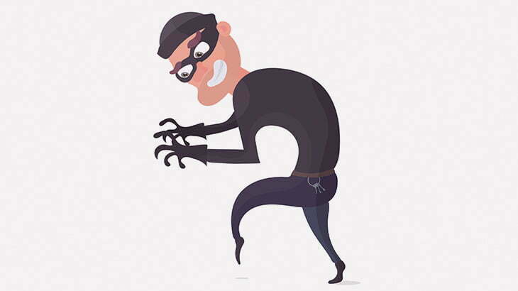 とあるお店に盗みに入った男、罠に引っかかって逮捕（動画）