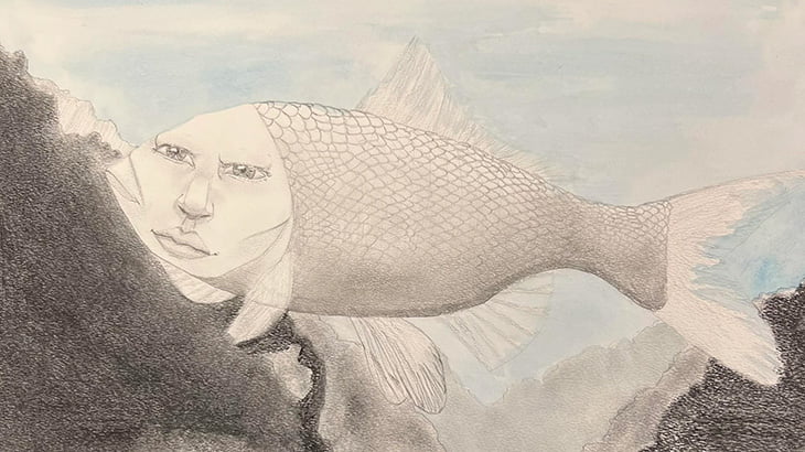 人面魚みつけた･･･（動画）