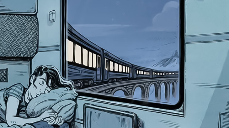 女「寝台列車にいるけどオナニーするね！」（動画）