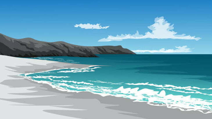 海の波で音を奏でる不思議な海岸（動画）