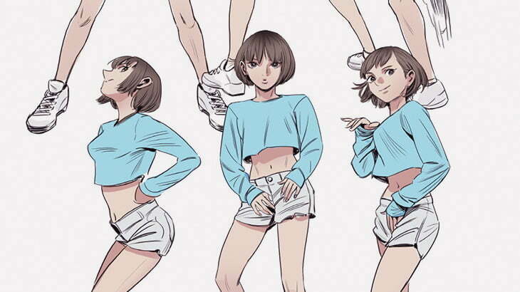 新しい技術を使ってダンスするセクシーなお姉さんのアニメ作ってみた（動画）