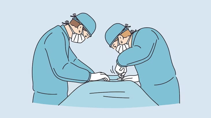 【閲覧注意】ダルンダルンになってしまったお腹を切除する手術（動画）