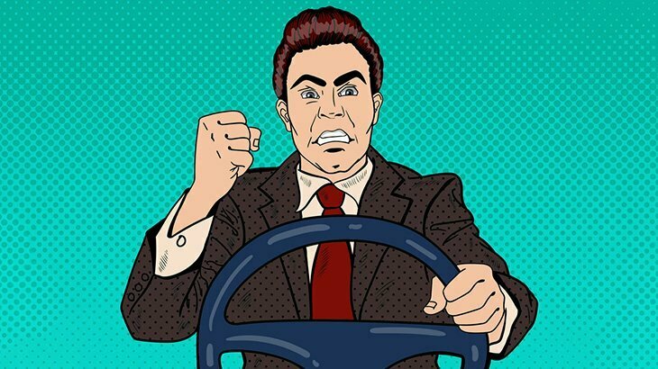 海外のロードレイジ、過激すぎる･･･（動画）