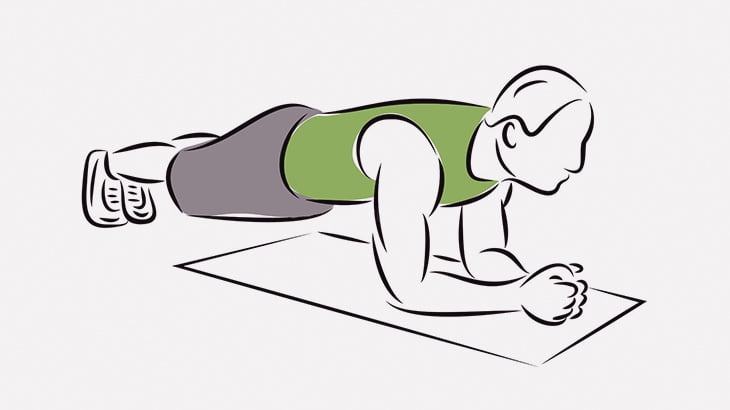 「プランク」の世界記録に挑戦した男性、９時間半の新記録を達成（動画）