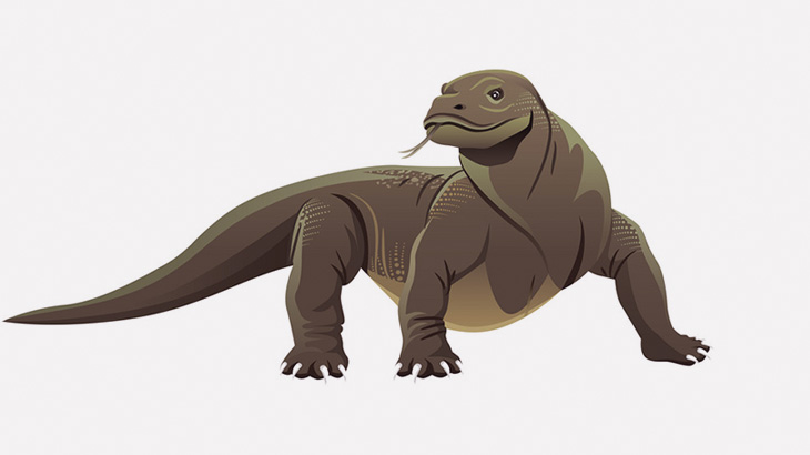 【閲覧注意】子牛さん、オオトカゲに食われてしまう･･･（動画）