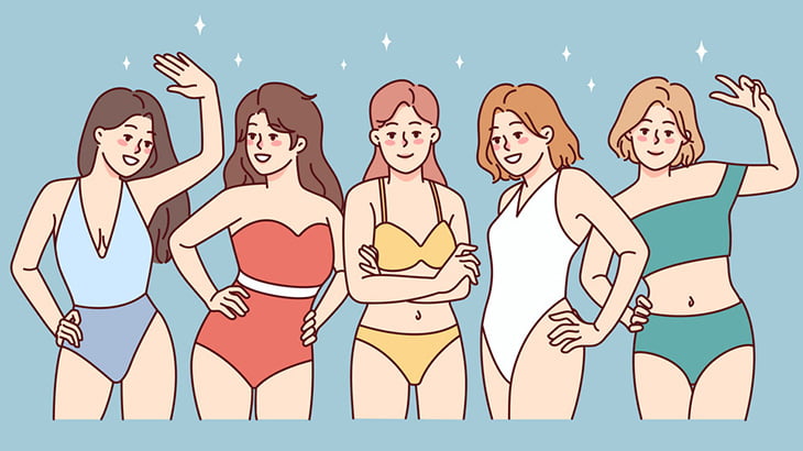 水着の女の子たち「ジャンケンで負けたらお尻叩くね！」（動画）