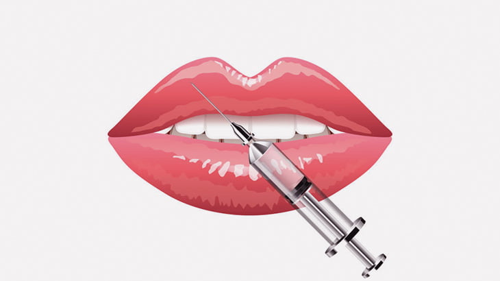 プルプルした唇を手に入れた女性をおちょくる男（動画）