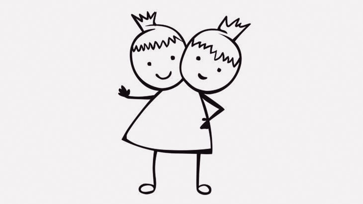 【閲覧注意】結合双生児の幼女の動き、脳が混乱する（動画）