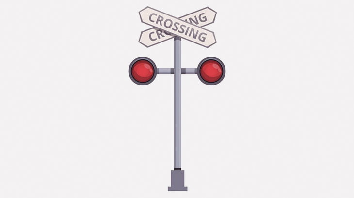 【閲覧注意】踏切で轢かれた女性、電車の先端に突き刺さって死亡･･･（画像）