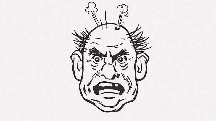 バットを振り回して暴れる男の体、なんかおかしい（動画）