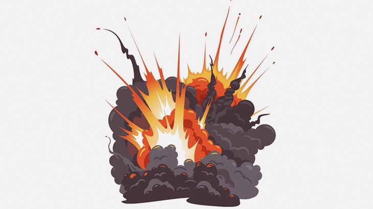 ダミー人形をド派手にぶっ放してみた（動画）