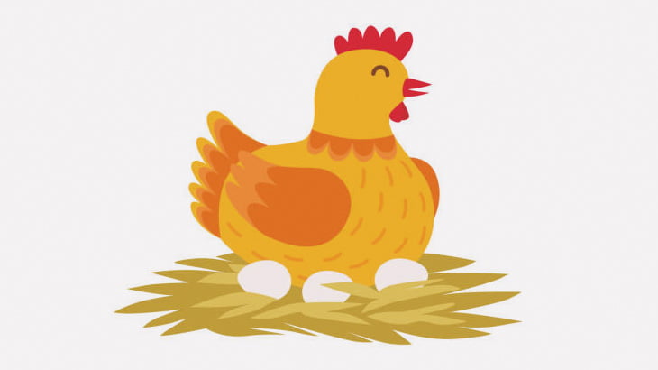 鶏「アンタ卵1個あたためてないじゃないの！」（動画）