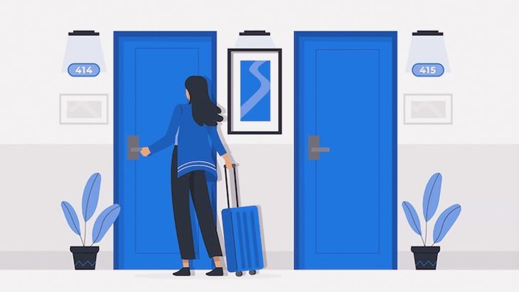 米カリフォルニア州のホテルに泊まってたら恐ろしい目にあった･･･（動画）