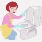掃除の女王「今日はこの汚いトイレをキレイに掃除しますわね」（動画）