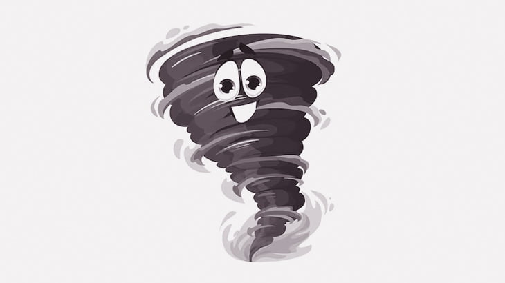 竜巻に自宅を破壊されてしまった男の記録（動画）