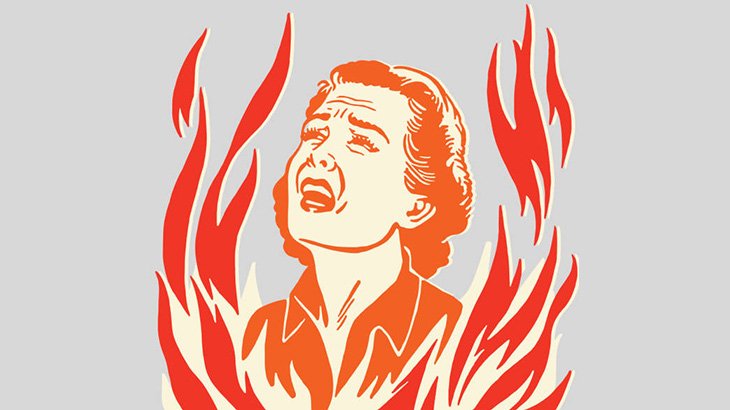 【閲覧注意】夫に燃やされて皮膚が剥がれてしまった女性、痙攣が止まらない（動画）