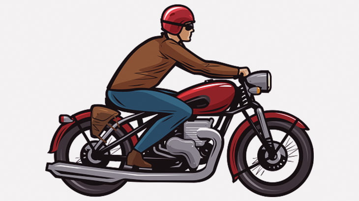 バイクに乗った強盗さん、偶然に合わせた車にボコられる（動画）