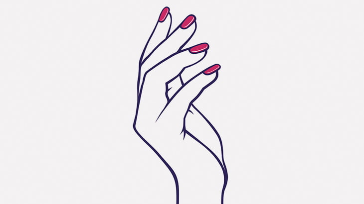 この女性の手の指、めちゃくちゃ小さい（動画）