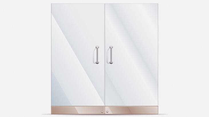 中国のガラス扉、壊れすぎ問題（動画）