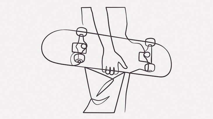 片足を失ってもスケボーがしたい男、極める（動画）