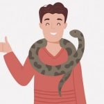 男「ペットのヘビにネズミをあげよう！」 → 首を噛まれてしまう（動画）