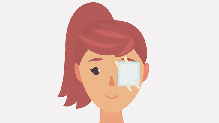 女「片方の眼球を摘出しました」（動画）