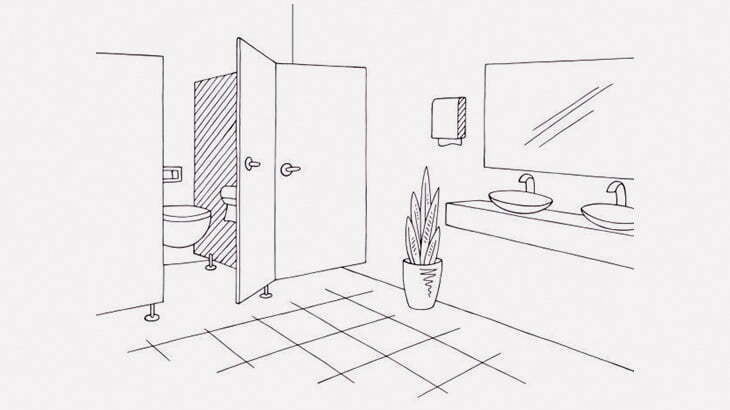 公衆トイレでウンコしてるときに覗かれないようにするベルト作りました（動画）