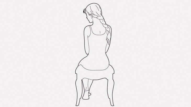 女「私の顔、ちょっと歪んでるんだよね」（動画）