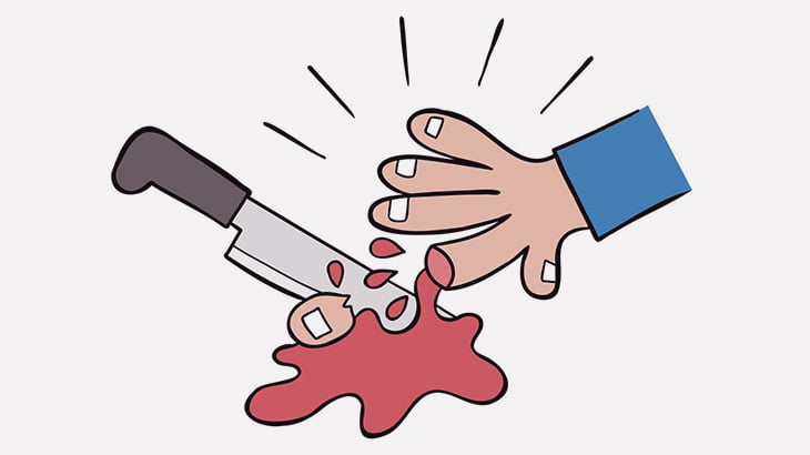 【閲覧注意】ギャングに捕まった男、指をナイフでギコギコされてしまう（動画）