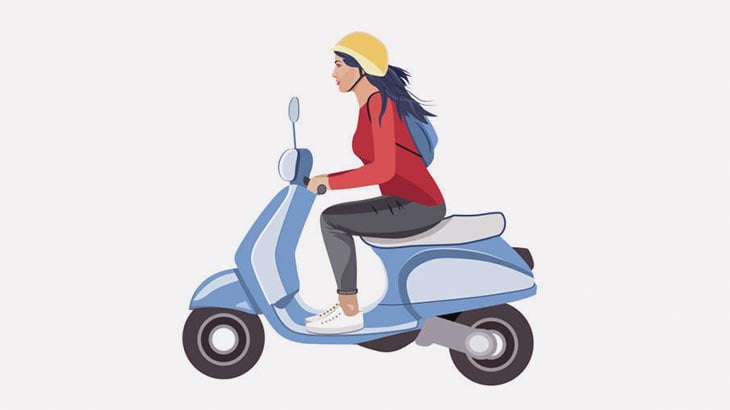 【中国】縦横無尽に道路を走るスクーター、事故らないのが不思議なレベル（動画）