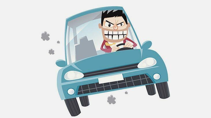 あおり運転から言い争いに発展 → 関係ない男も参戦（動画）