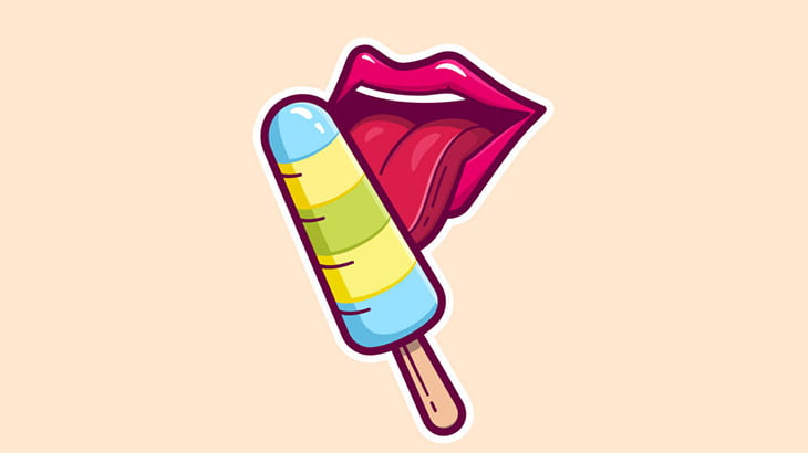 女「ねぇ、コレに興味ない？コレコレ！」 → フェラチオっぽい仕草（動画）