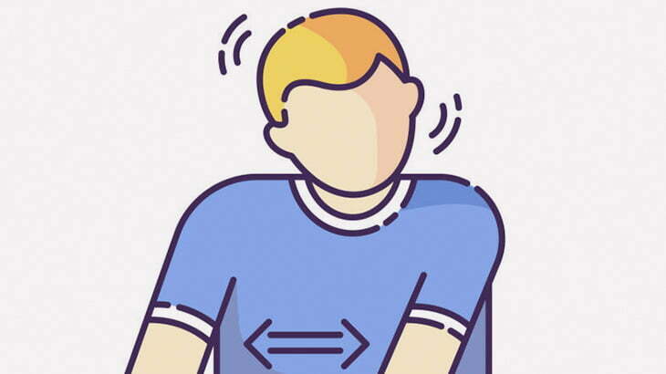 重度チック症患者の男性、これはキツそう･･･（動画）