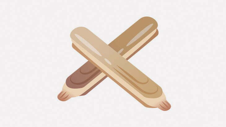 いくつも穴が開いた砂浜に塩を振りかける → うっかり顔を出してしまうマテ貝さん（動画）