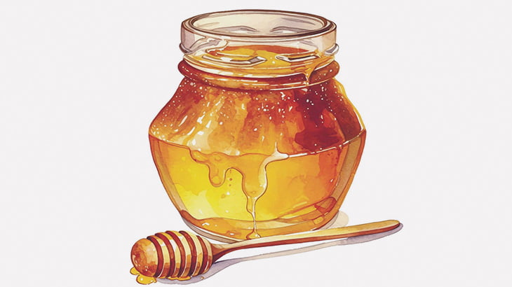 岩壁に作られた蜂の巣を切り取ってハチミツを採取するお仕事（動画）